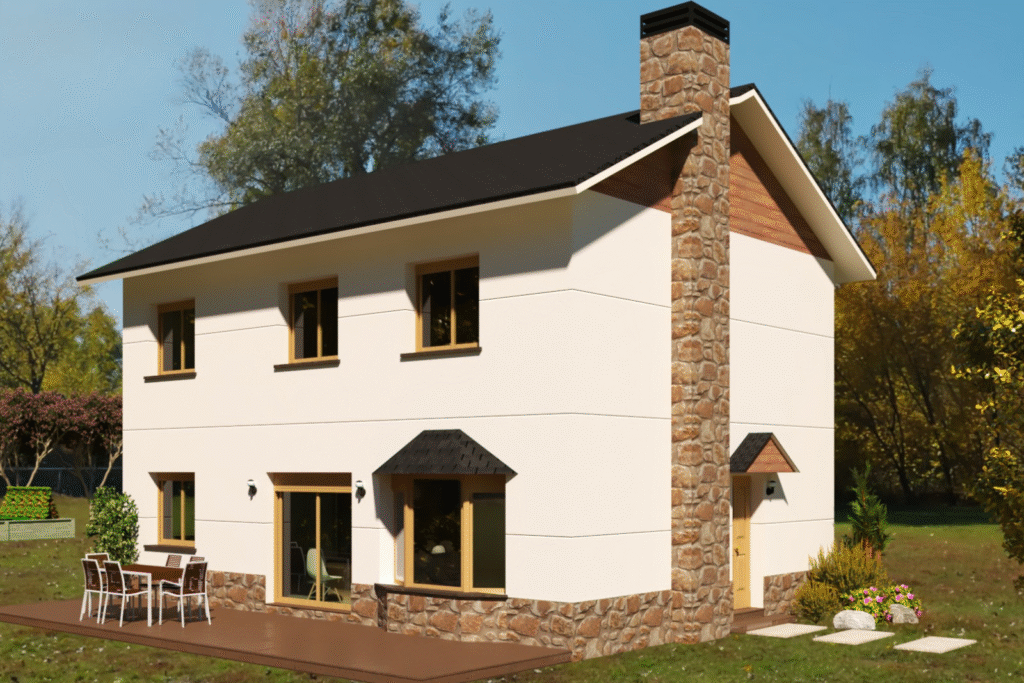 Proyecto 3 Construcción de Vivienda Unifamiliar Construcción de Vivienda Unifamiliar Construcción de Vivienda Unifamiliar Los Negreles Alpedrete